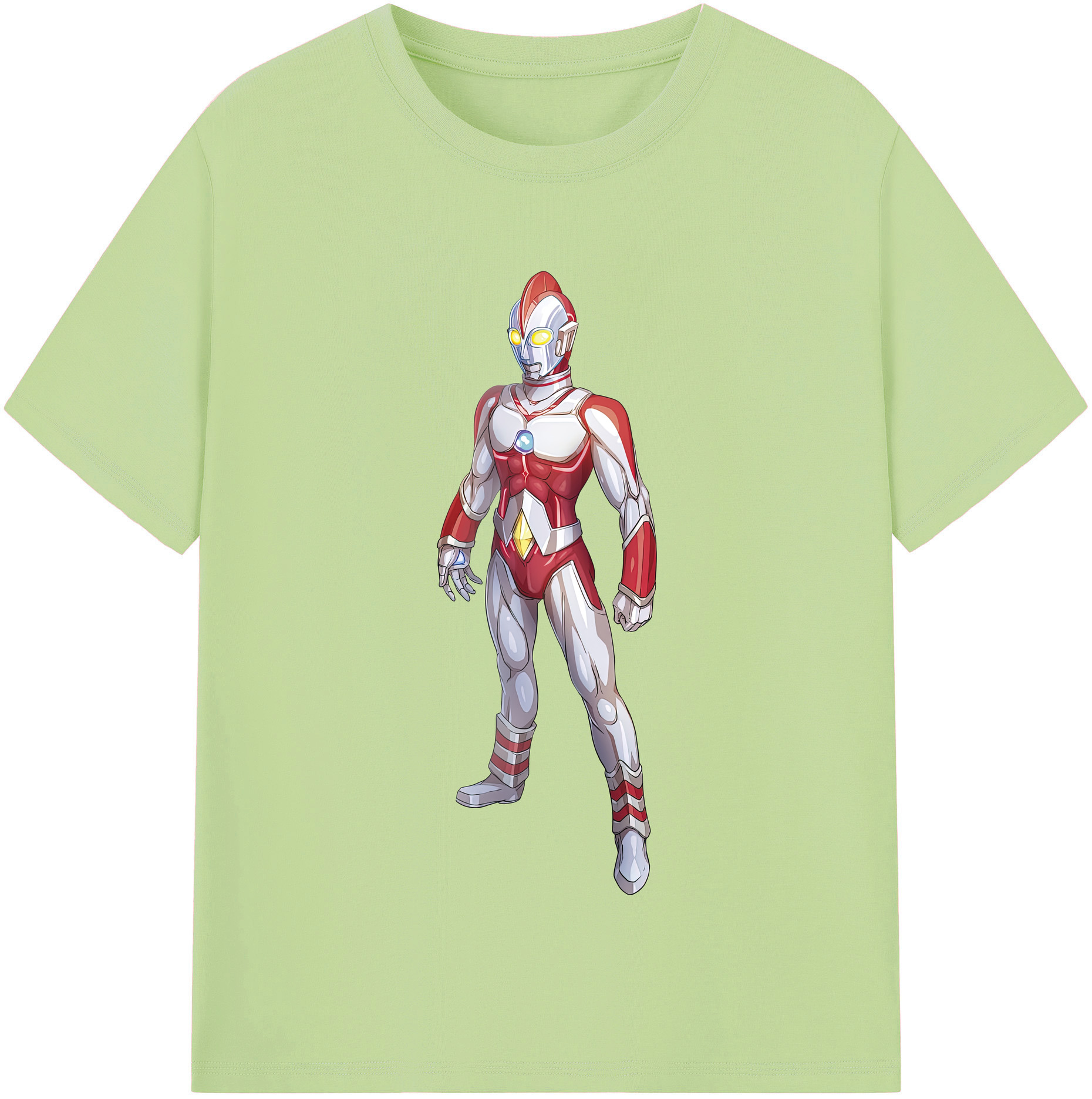 （画像用） ウルトラマン Ultraman 綿100％半袖Tシャツ（フロントプリント）